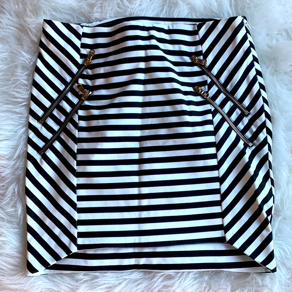 Patrizia Pepe Asymmetric Skirt - New